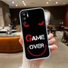 Game Over Phone Case for Motorola Edge 20 30 S30 40 50 Fusion Lite Plus Pro Ultra Neo One Action Zoom Hyper Power Macro Vision