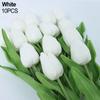 10 stuks Levenschtechte Kunsttulpen voor Tafeldecoratie Portiek Raamdecoratie