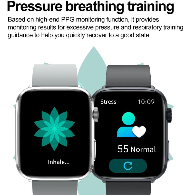 Smart Watch Dial Answer Calls Calorie Tracking 24 Hour Heart Rate AI Music Playback Bluetooth Call Men Health Smart Watches Woman Step Count