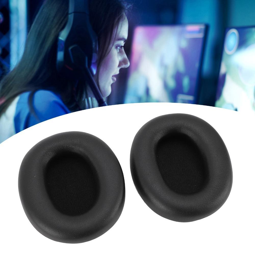Soft and Comfortable Replacement Ear Pads Noise Isolation Ear Cushions for ANC 2 Over Ear Noise Canceling Wireless Headphones