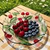Safe Fruit Plate Lemon Pattern Dim Sum Plate Beautiful Dinner Plate  Picnic