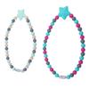 2pcs Sensory Necklaces 19.69in Silicone Necklace Adjustable Strap Fashionable Sensory Toy for Children