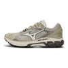 Mizuno Halo Mix Outdoor Comfortable Versatile Mesh Low-Top Running Shoes Unisex Sneaker Oatmeal-Gray D1GH240804