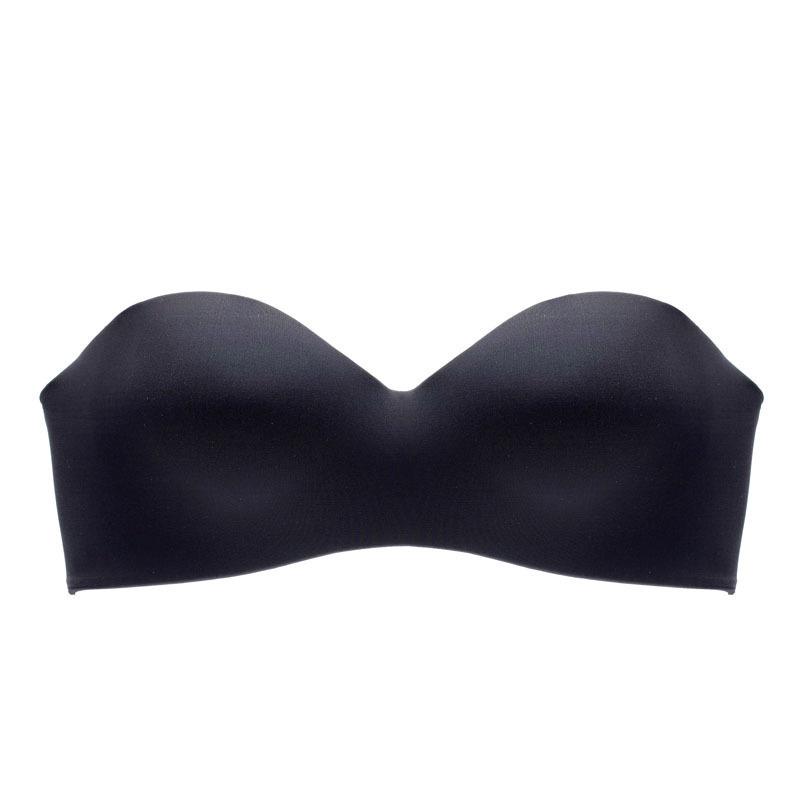 Women's Seamless Adjustable Strapless Marshmallow Bra - Wire-Free, Anti-Slip, Side Support