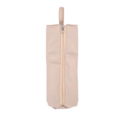 Curling Iron Storage Bag with Heatproof Liner Travel Hair Tool Organizer Pouch for Travel Apricot