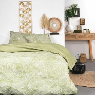 Today Sunshine Bedding Set 240x260 Cm Floral Green