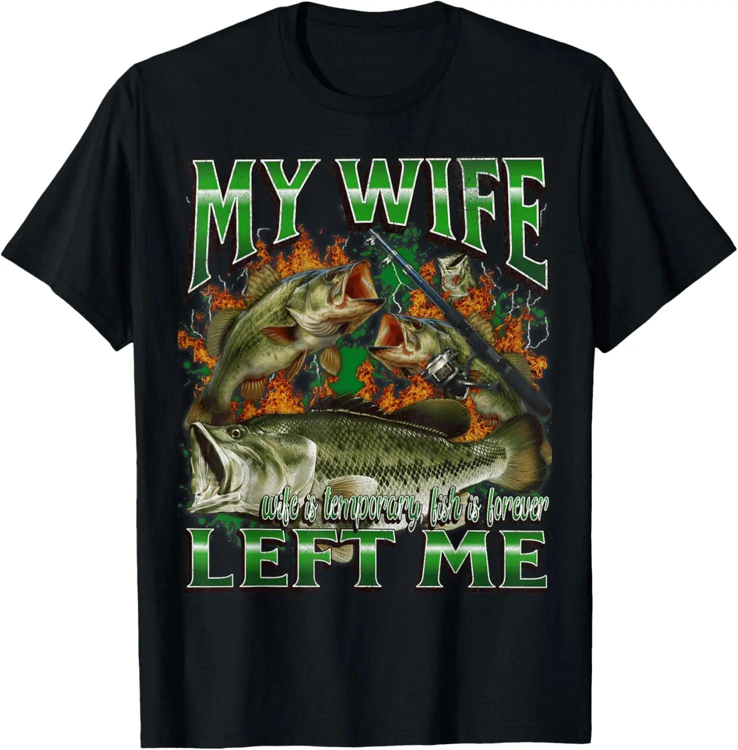 100% Cotton Unisex Unisex-Adults Fishing Meme T-Shirt - Black Small Short Sleeve S разноцветный