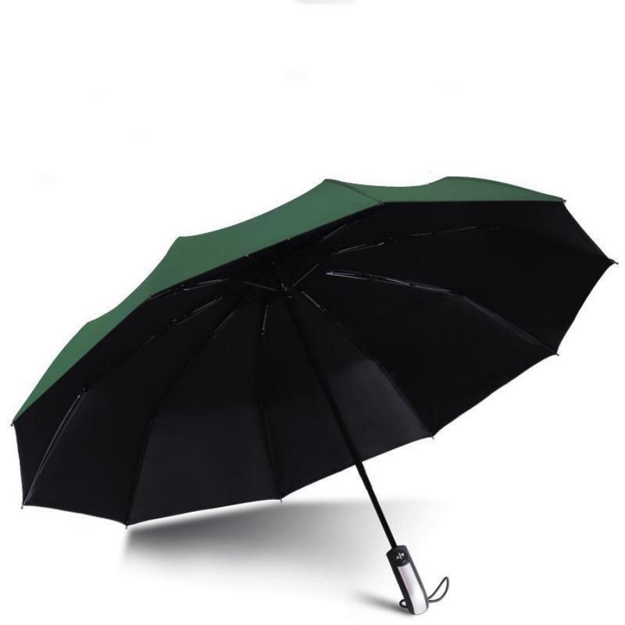 Business Strong And Durable Wind-resistant Umbrella Rain Shine Large Folding Sun UV Protection Anti-Rebound Umbrellas.