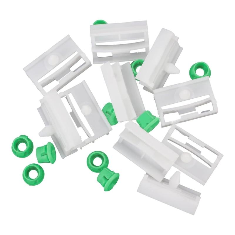 20Pcs Car Side Sill Skirt Fastener Clips With Grommets For E32 E46 E90 51711932996 Vehicle Body Plastic Repair Retainers