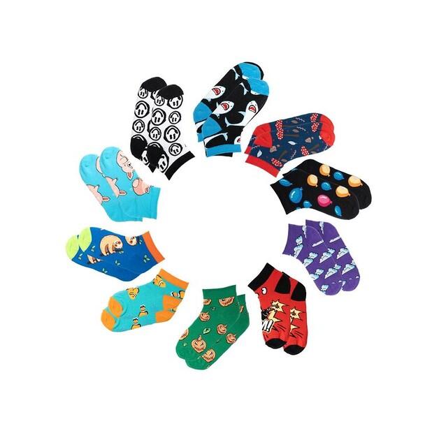 Носки короткие Urban Socks Zestaw 10 Par Skarpet Stopek Urban Socks Set Mix WS01 35-40 One Size