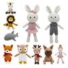 Handmade Crochet Amigurumi Plush Doll Collection Adorable Animal Characters In Soft Pp Cotton