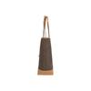 Michael Kors Eva Monogram Logo Stripe Color Block Coated Canvas Tote Bag Women Tote Apple-Brown 30T9GV0T7B-252