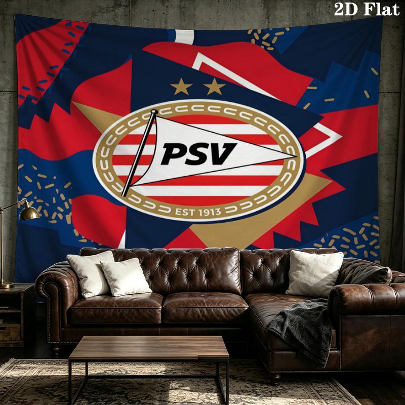 PSV Eindhoven Printed Tapestry – Wall Hanging for Bedrooms, Dorms, and Home Decor