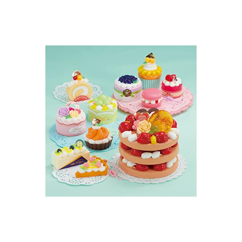 Whipple [First Whipple Patissier Debut Set] W-141 ST Mark Certified Ages 8+ Toy Decoration Patissier Making Toy Whipple Epoch Co., Ltd. EPOCH
