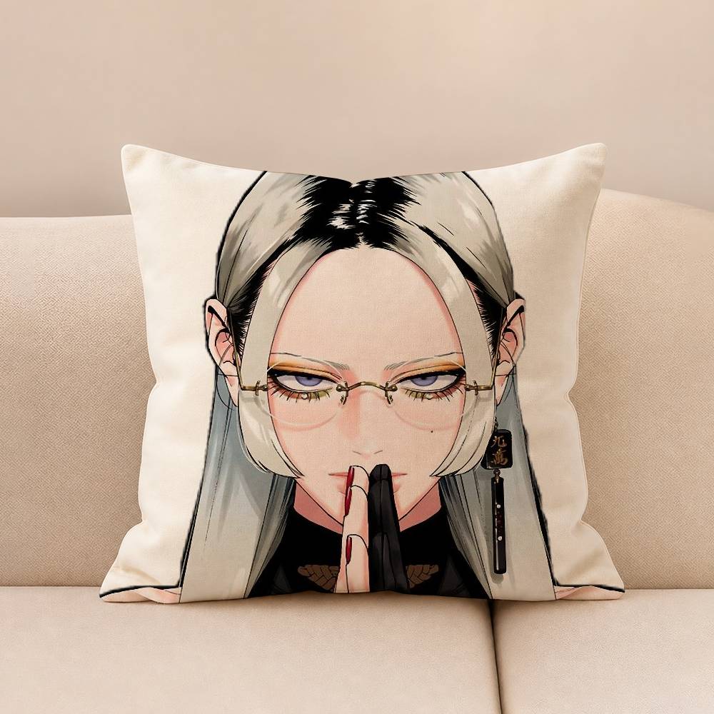 GGokurakugai TTao Pillow Case for Sofa Living Room Home office Decor Protective Cover