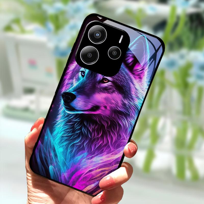 Coque For Redmi Note14 Glass Case 14 Pro 4G 5G New Popular Tempered Glass  Phone Cover For Redmi Note 14 Pro+ 5G Protector Cases
