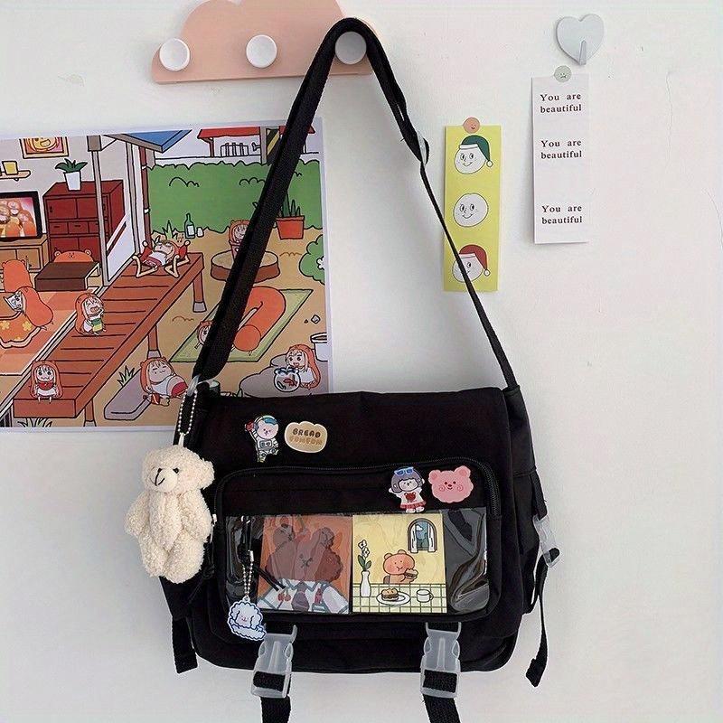Waterproof Crossbody Bags for Women Shoulder Bags Youth Fashion Ladies Handbag Messenger Bag Teenagers Girls School Bags