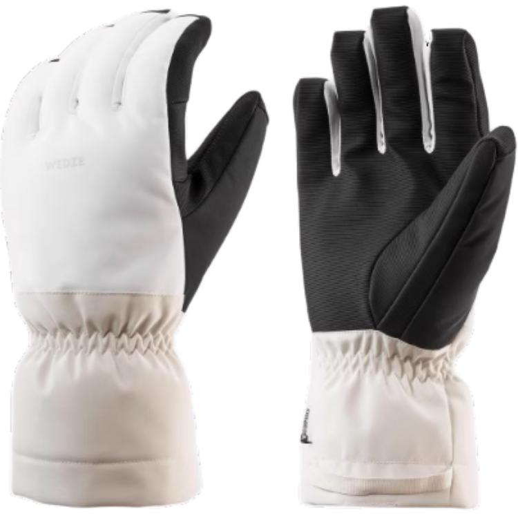 

DECATHLON Warm Comfortable Waterproof Ski Gloves Split Finger Gloves for both men and women M белый