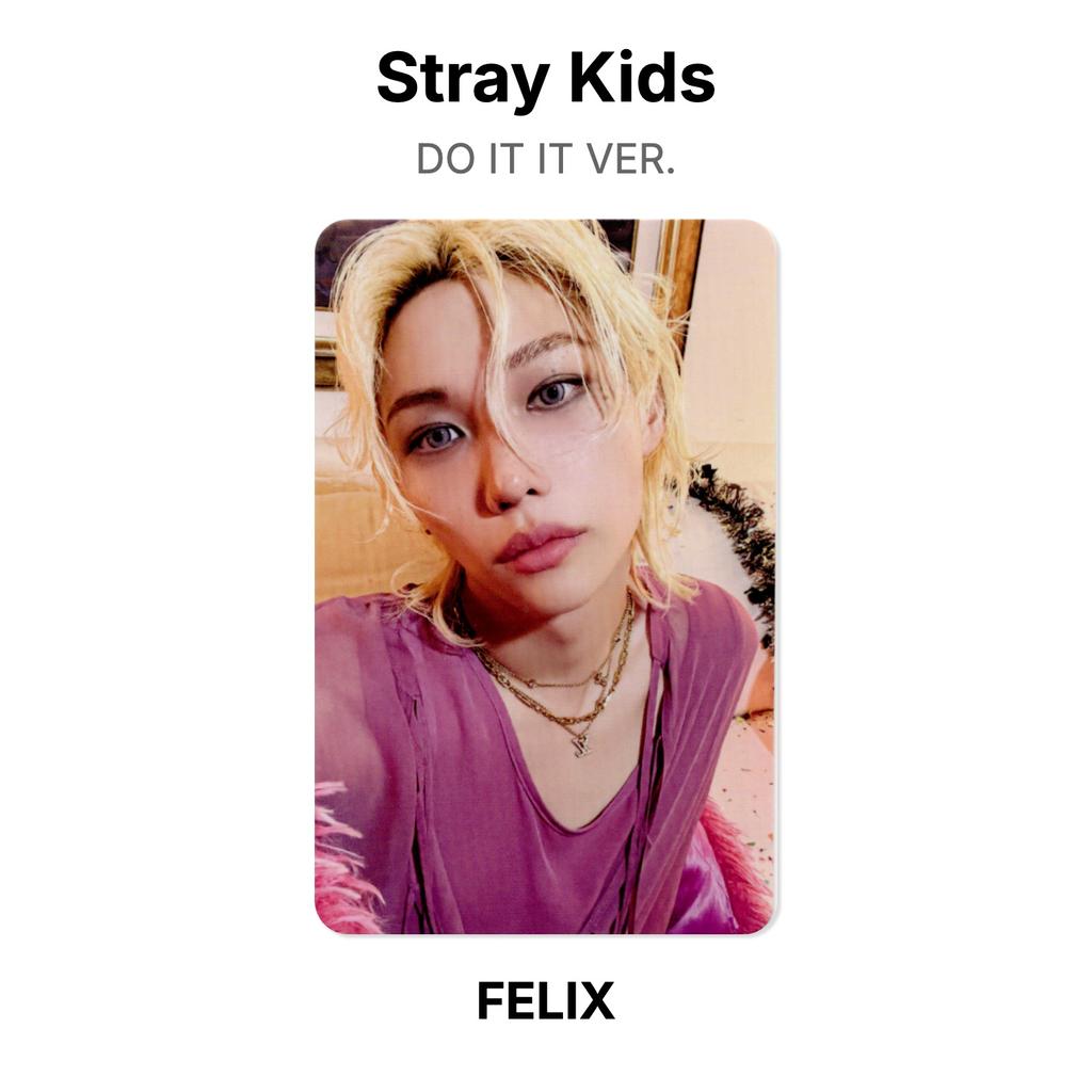 Stray Kids DO IT IT VER. Official Photocard