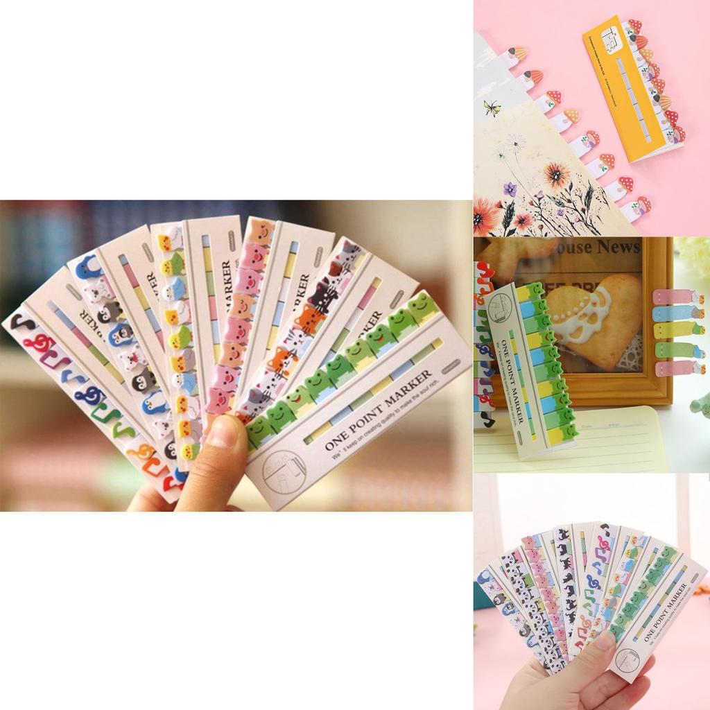 Innovativer 150 Seiten Sticker Lesezeichen Haftnotizen Mini Notizblock Für Kreative Schule Und Büro