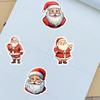 Christmas Holiday Stickers Christmas Santa Claus Envelopes Label Sticker Christmas Party Supplies Label Tag Seal Sticker For