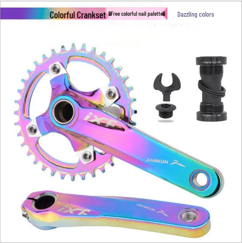 Bicicleta de Montanha Lishi Cor Deslumbrante Coroa Única