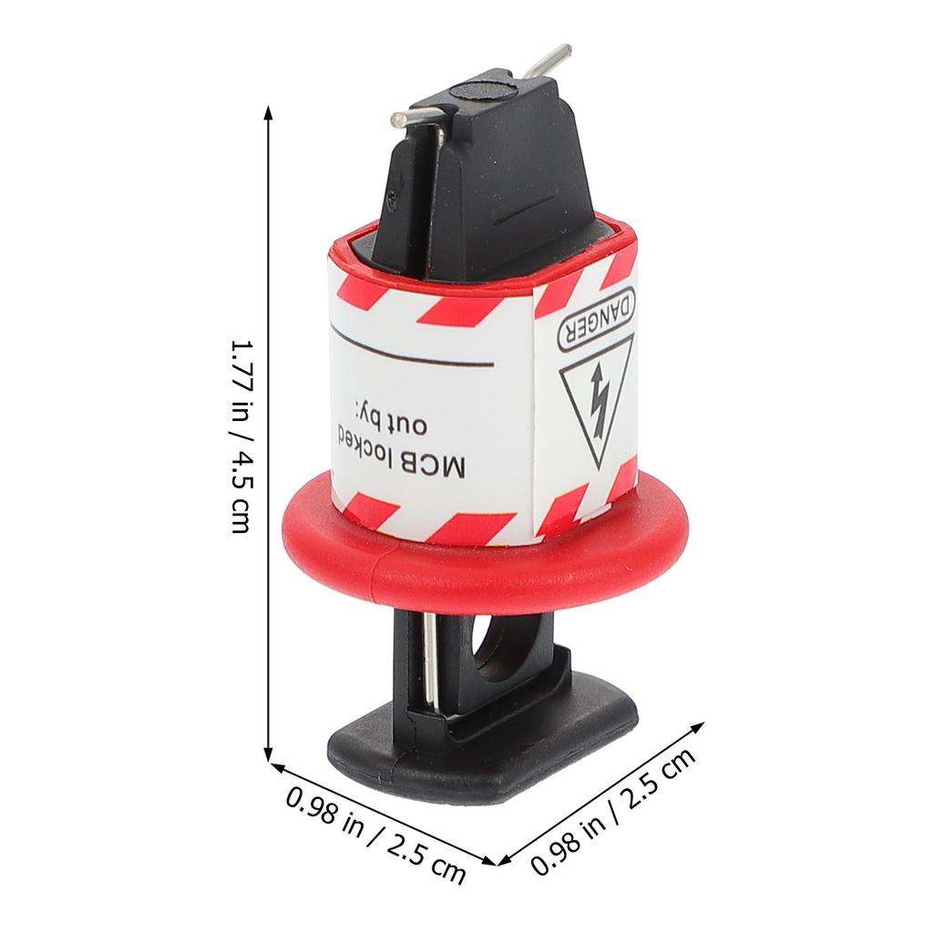 Circuit Breaker Lockout Device Safety Buckle Premium Material Small Size Easy Installation Electrical Power Isolation Lockout