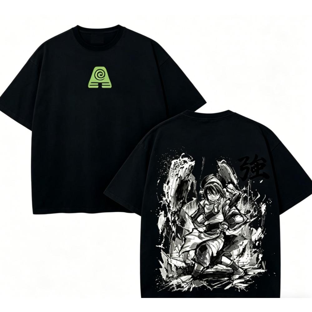 Avatar Der Letzte Airbender Zuko Anime Liebhaber T-Shirt Ganzjahreskleidung Persönlichkeit Kleidung Große Größen Unisex Neues Modell Paare hohe Qualität weich