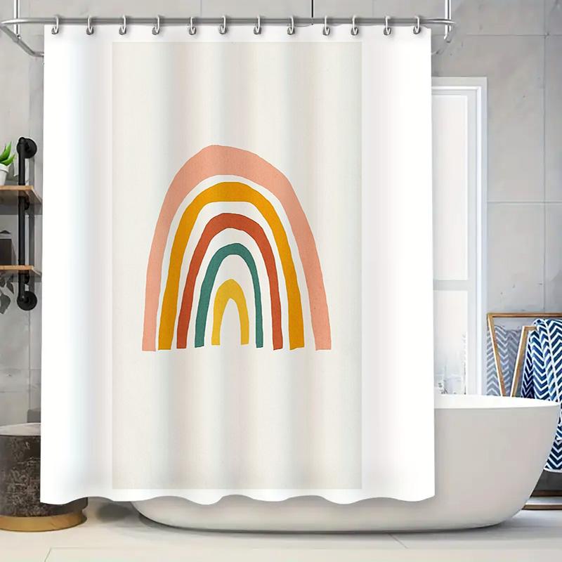 

Boho Shower Curtain Nature Trees Leaf Botanical Forest Backdrop Bathroom Decor Farmhouse Rustic Shower Liner Vintage Wall Art 90x180cm