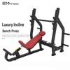 EM FITNESS Commercial Incline Weight Bench with Rack