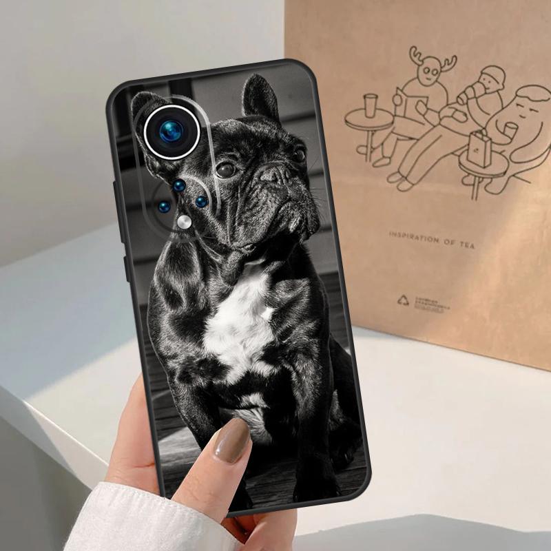 French Bulldog Dog For Huawei P20 P30 P40 P60 Pro P Smart Nova 9 5T Honor 70 90 50 Magic5 Lite X7a X9a X8a Case