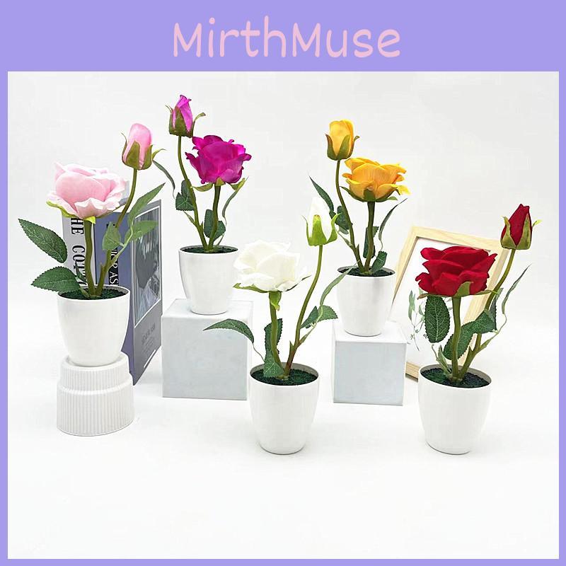 Black Artificial Rose Sand Bonsai Wedding Home Decor Photography Prop Party