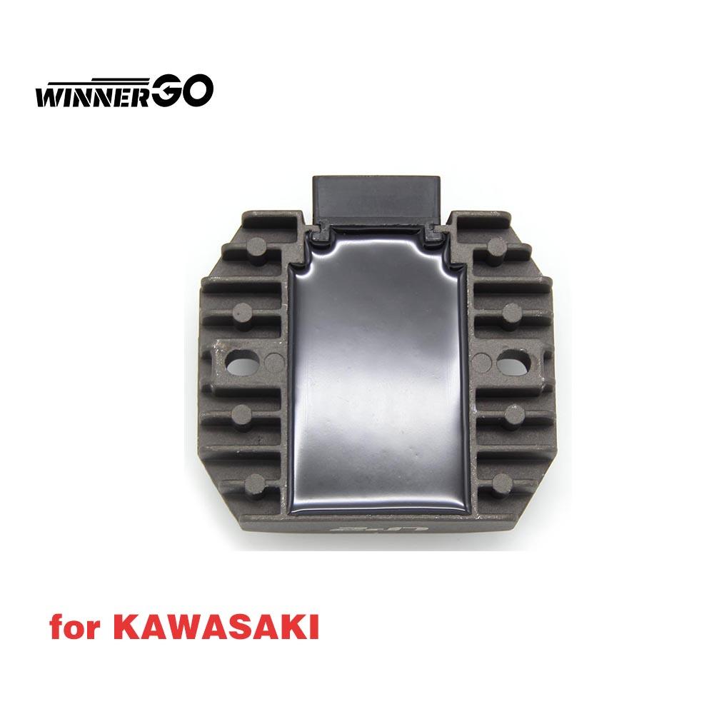 WINNERGO Motorcycle Voltage Regulator Rectifier For Kawasaki KLR 650 KLR650 KLX S 250 KLX250S KLXS250 2008-2018 21066-0027