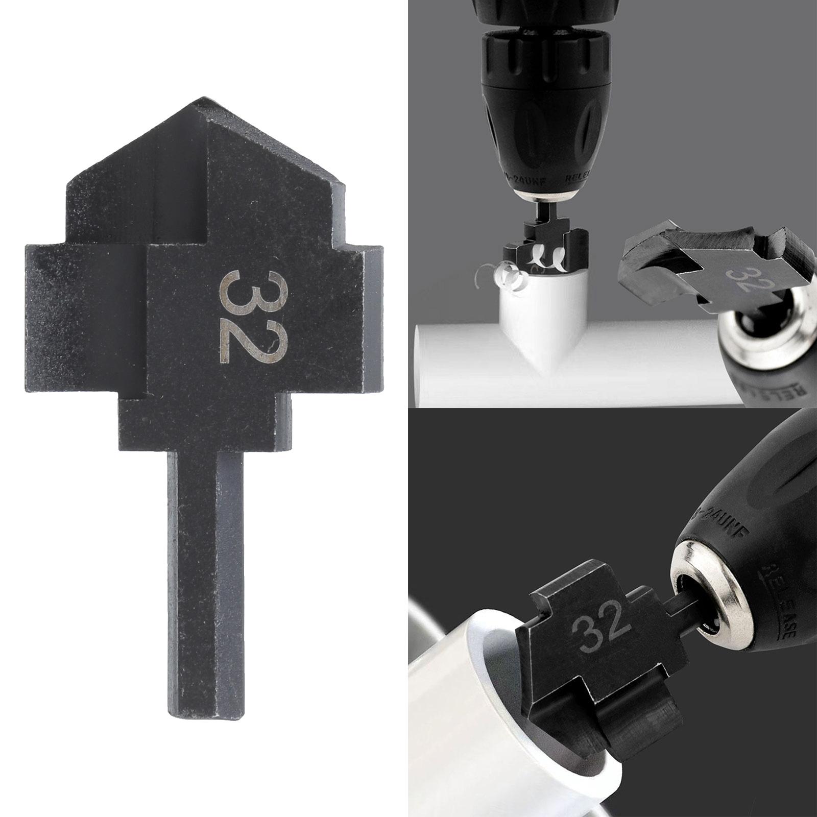 

20/25/32mm Lifting Stepped Water Pipe Expansion Drill Bit for Pipe Reaming Crafted from 40Gr Steel Efficient Drilling 20