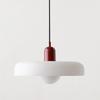 Danish Mid-Century Cream Green Retro Glass Chandelier for Restaurants & Bars