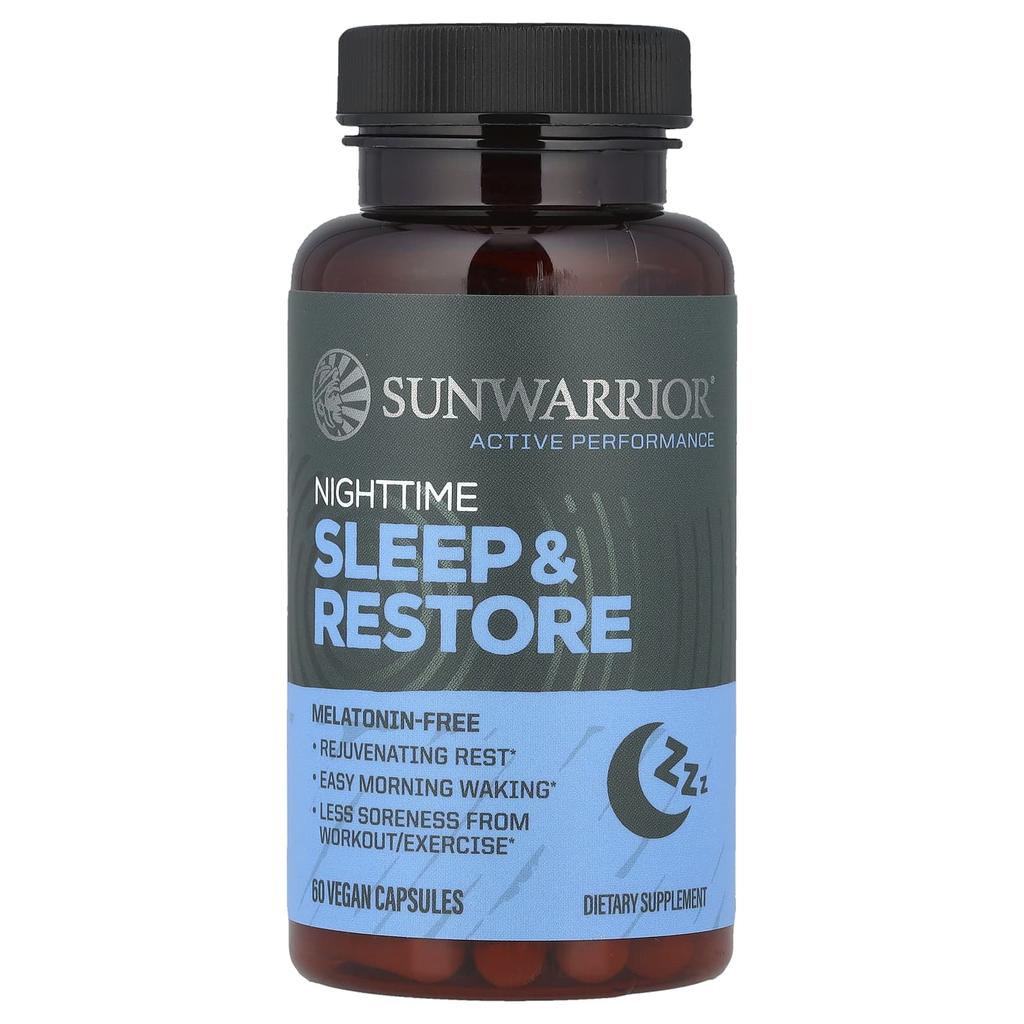 Nighttime Sleep & Restore, 60 Veggie Capsules