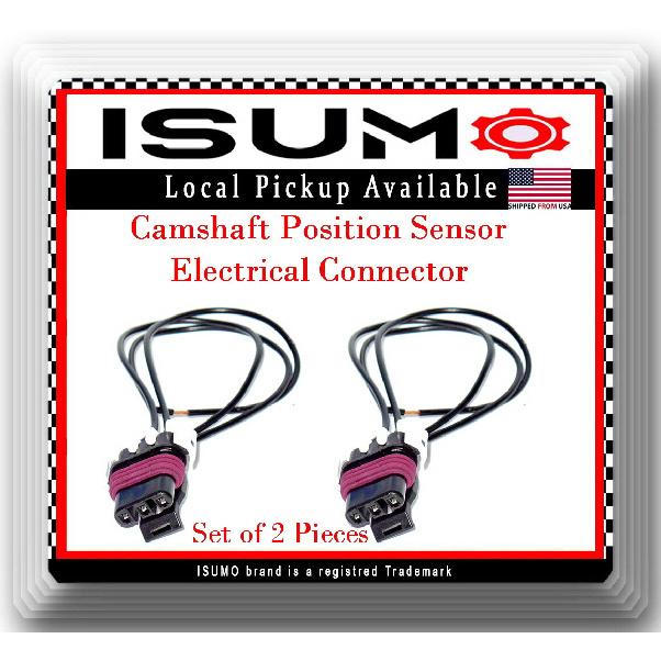 2 x Camshaft Position Sensor Electrical Connector L/R Fits Hyundai Kia V6 2.7L