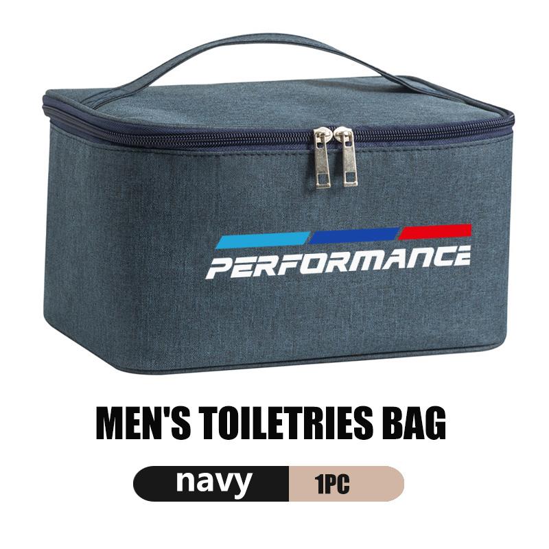 

For BMW Large Capacity Car Logo Toiletry Bag Travel Storage Box Auto Accessories M M2 M3 M4 M5 M6 E46 E90 E60 F30 E39 X1 X3 X4