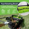 21 Inches Pickup Pro Garden Sweeper - Manual Leaf & Grass Push Lawn Sweeper 2025 USA