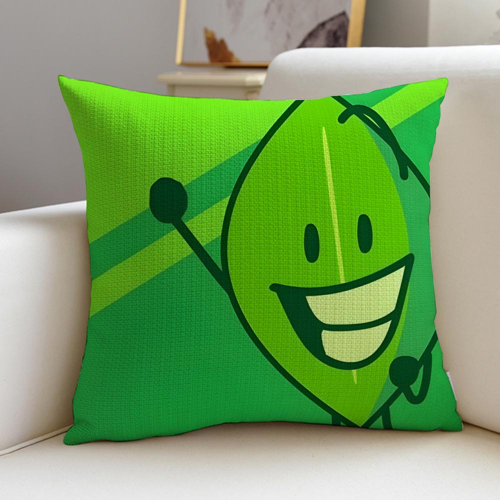 

Fun Battle For Dream IIslandS Cushion Cover Breathable and skinfriendly linen pillowcase square removable and washable cushion 30X30cm