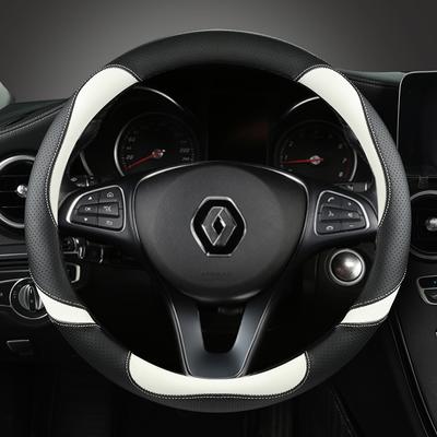 Para Renault Scenic 1 2 3 4 Grand Scenic Megane Capa de volante de carro em couro de microfibra Acessórios para automóveis