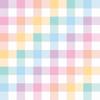 Outdoor Dekostoffe Oxford - Motiv Regenbogen Kariert I Dr248