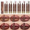 Brown Matte Lipstick for Women, Waterproof Long-Lasting Non-Stick Formula, Rich Pigmented Lip Color, Ideal for Daily Wear & Holiday Party Makeup