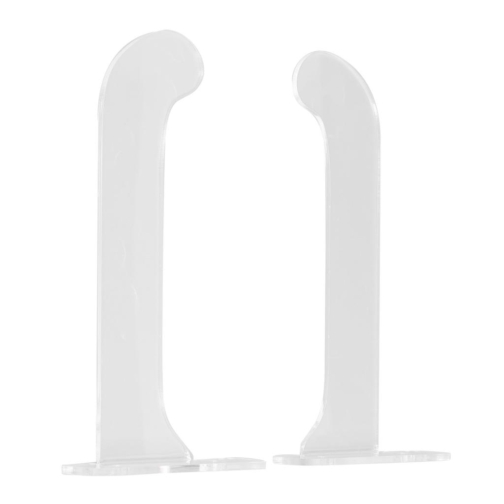 1Pair   Mat Wall Mount Holder Acrylic   Mat Wall Hanger Storage Rack Household Exercise   Mat Bracket