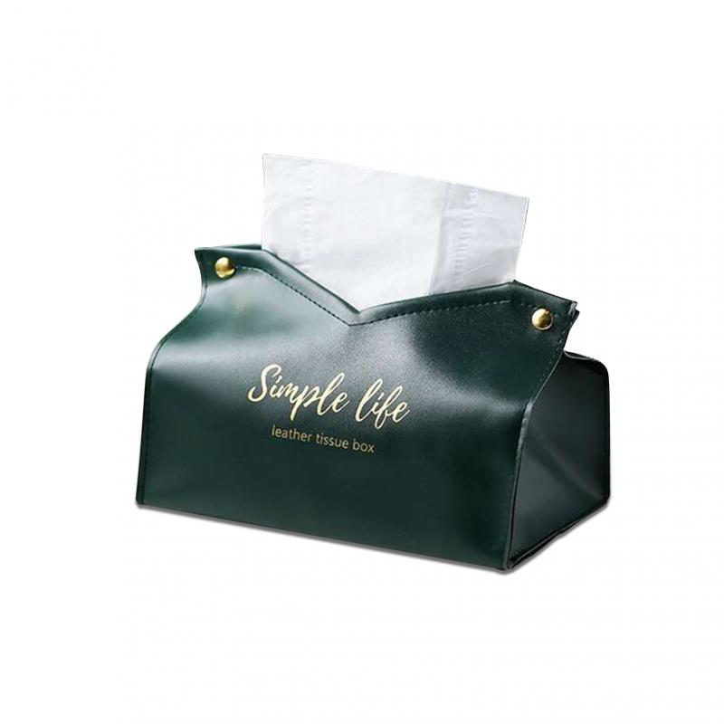 Taschentuchbox aus Leder, Taschentuchbox fürs Auto, für Zuhause, Wohnzimmer, Dekoration, Schlafzimmer, Küche, nordischer Serviettenhalter, große Aufbewahrungsbox für den Schreibtisch