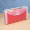 7 Grids File Folder Wallet Bag Documents Organizer Mini File Pouch Bill Folder Document Folders Organizer School Office Binder