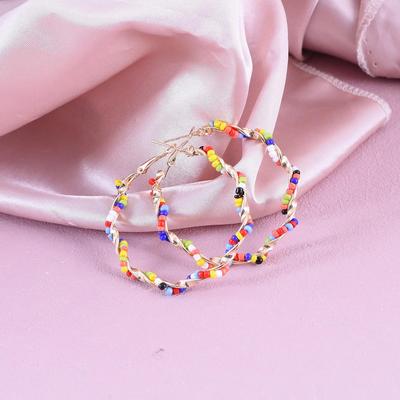 Elegant Retro European Bohemian Beaded Slimming Earrings