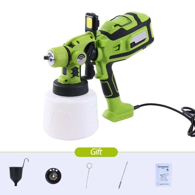 Paint Sprayer HVLP Electric Sprayer Paint Guns with 650W Container,3 Nozzles for Furniture, House Wall