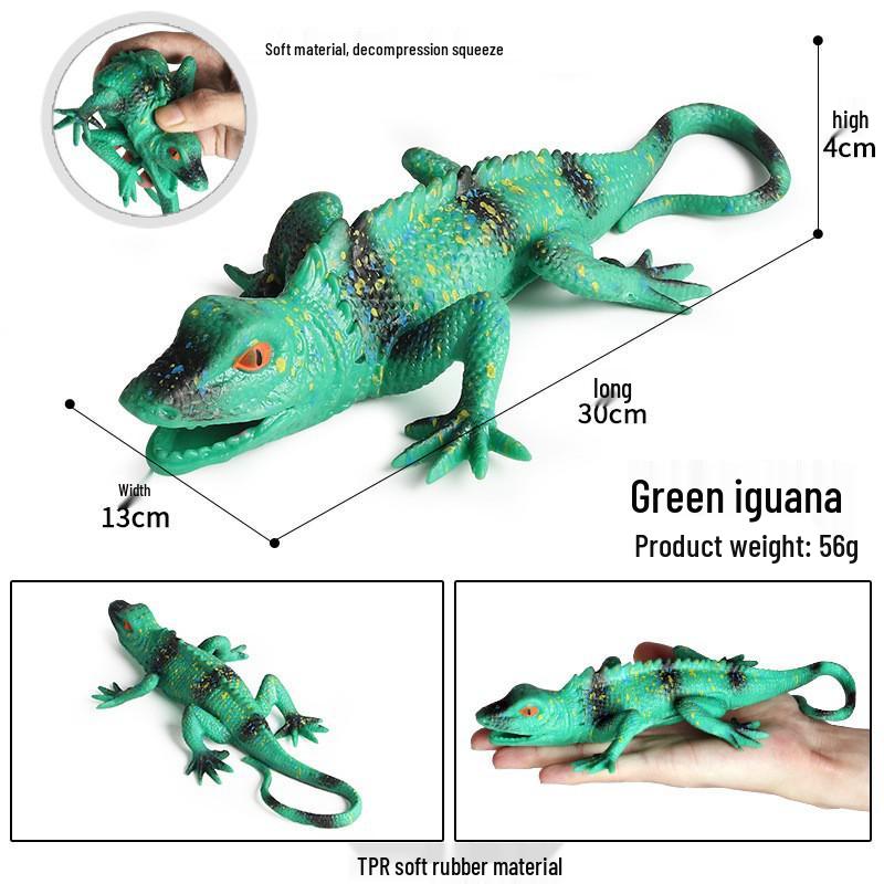 Children's Prank Toy: Soft Rubber Snake & Lizard Models - Cobra, Viper, Rattlesnake, Golden Python