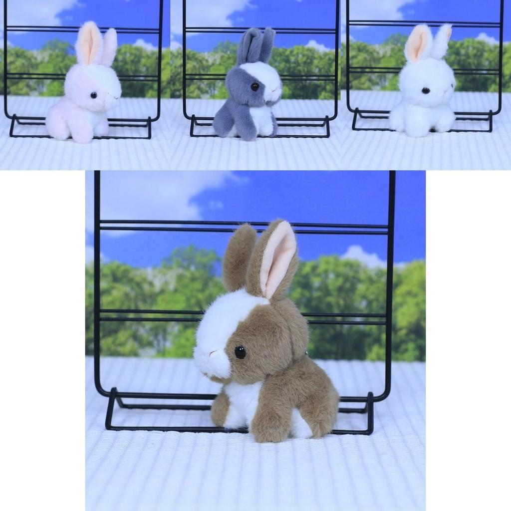 Adorable Plush Bunny Toy Cute Rabbit Keychain Small Stuffed Animal Gift Wholesale